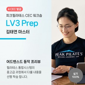 [CEC 워크숍] LV3 Prep 어드밴스드 프리뷰 (김태연 마스터)